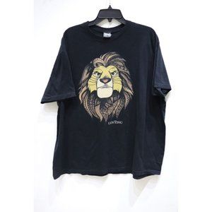 Disney men's‎ XXL The lion king black graphic shirt